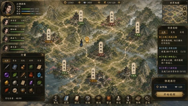 金庸群侠传5爱与死仙狐MOD六周年 武侠RPG 详情图 2